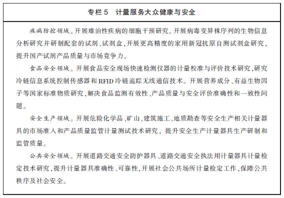 人民政府关于贯彻落实《计量发展规划(2021-2035年)》的实施意见
